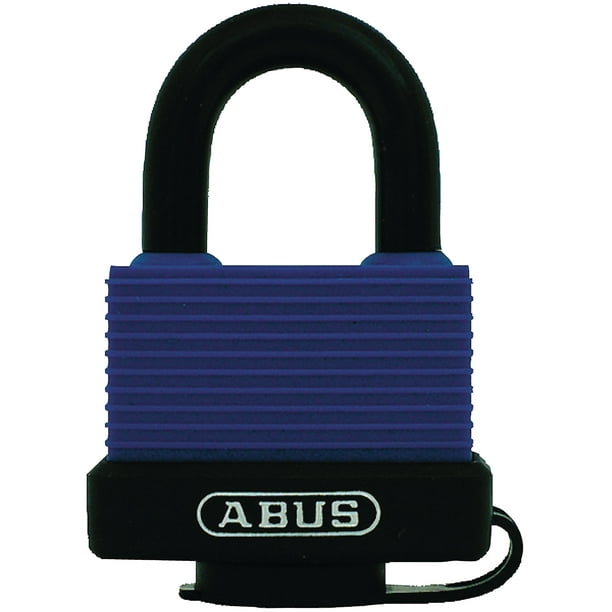 Abus Lock 19638 Plastic-Covered Safety 74 Series Padlock 